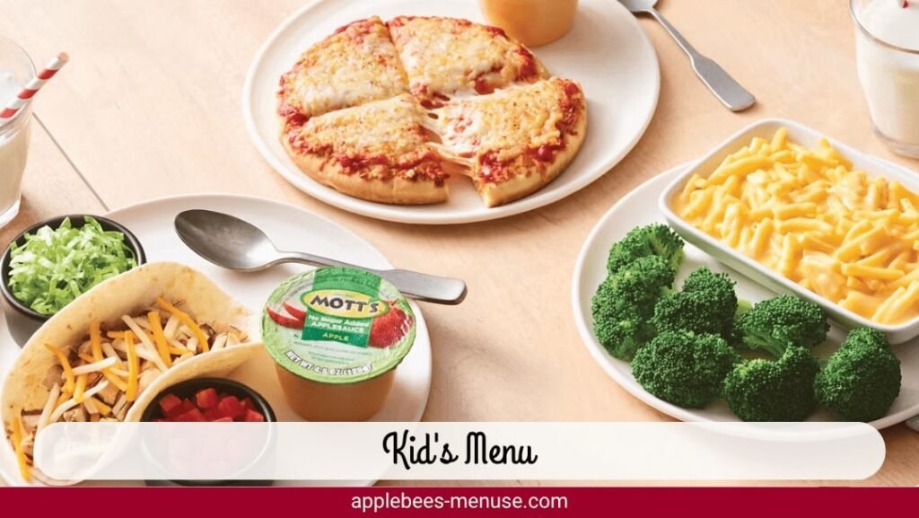 Applebee's Kid's Menu